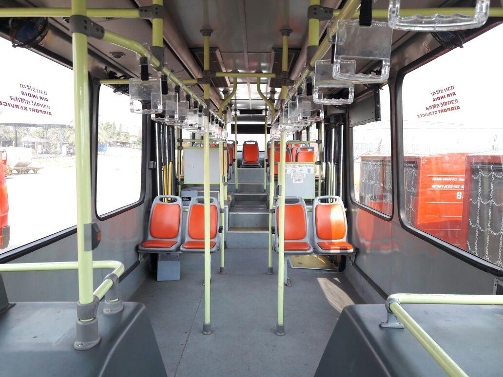 Passenger Transport Bus - Interior View