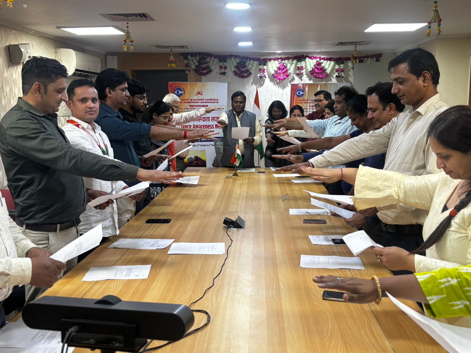 VAW 2025 Pledge administration by CMD and CEO